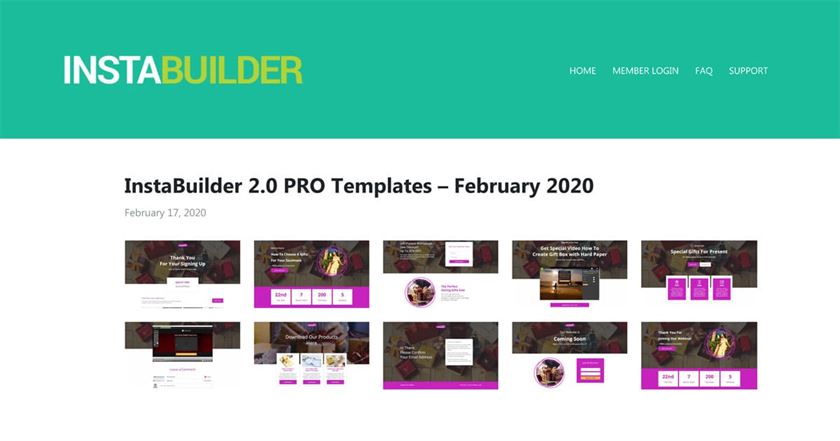 instaBuilder2-themes - febrero-2020