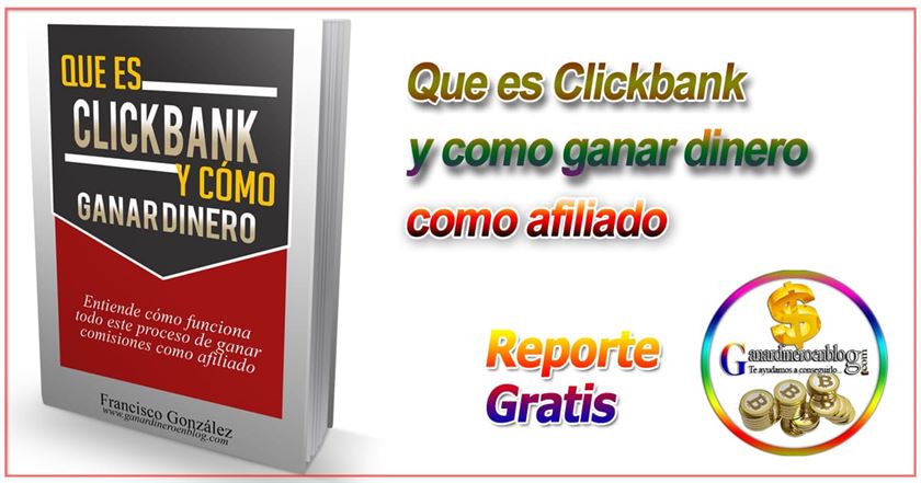 Clickbank Gana dinero como afiliado