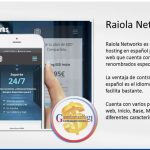 Raiola Networks un hosting en español rápido para tu web - Revisión